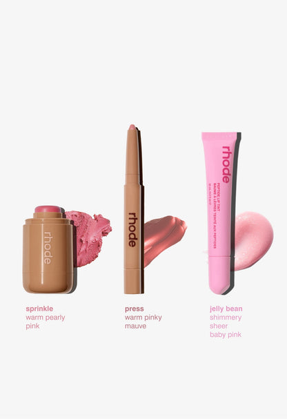 the edits sprinkle, press, jelly bean